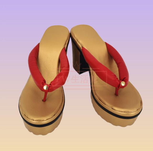 原神 げんしん風genshin 雷電将軍 雷神バルコスプレ靴 コスチューム シューズ cos イベント