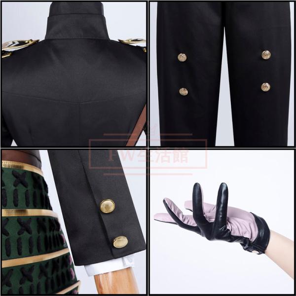 刀剣乱舞 とうらぶ 太刀 膝丸 極 コスプレ衣装 コスチューム 演出服 アニメ ゲーム ハロウィン cosplay 変装 仮装_6