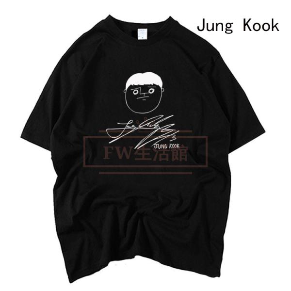 防弾少年団(BTS) - BTS Jimin Tシャツ BTS(防弾少年団) JIMIN 韓流グッズ 半袖Tシャツ コート新入荷 春