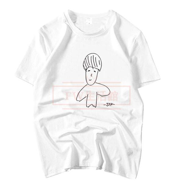 BTS(防弾少年団) JIMIN 韓流グッズ 半袖Tシャツ コート新入荷 春