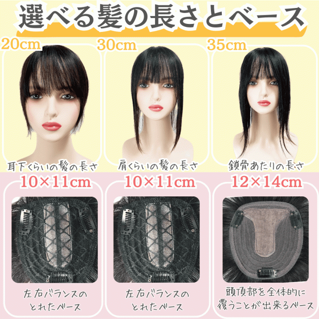 フルウィッグ人毛100%医療ウィッグ鎖骨ミディアムストレート