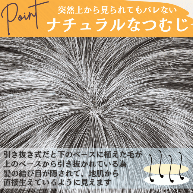 白髪ウィッグ 白髪かつら 医療用 フルウィッグ ヘアピース 全頭かつら 白髪 グレイヘア 高齢者 シニア ウィッグ ウルフ ボブ ショート 耐熱 レディース 人毛mix ウィッグ ミセス つむじ かつら シルバー 女装 自然 コスプレ ストレート Luce brillare ルスブリラーレ_8
