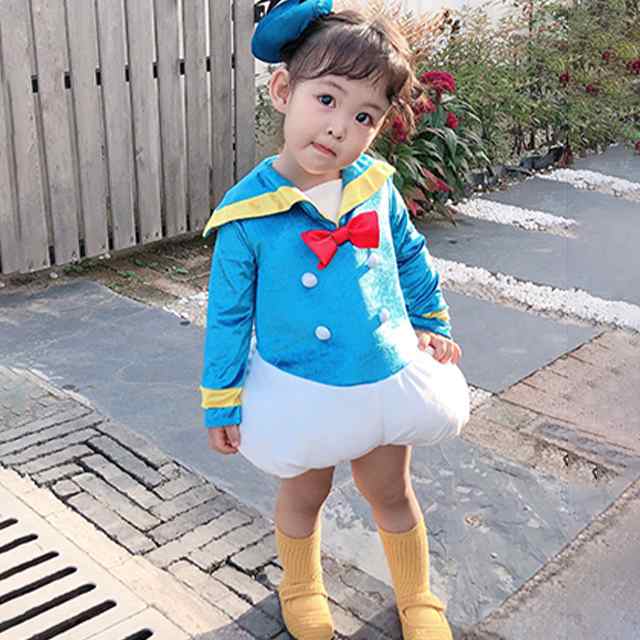 ハロウィン コスプレ 子供 ドナルド コスプレ 100cm 110cm S www 