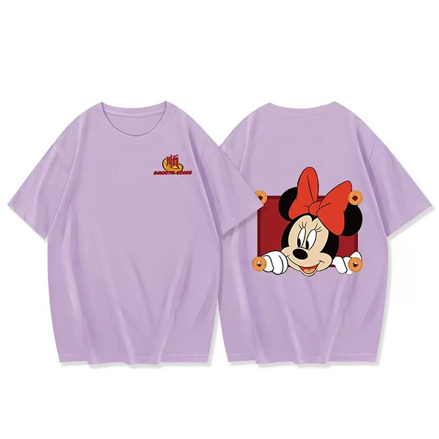 トップス レディース 新作 ディズニー 親子 ミッキー T-shirt ミッキー