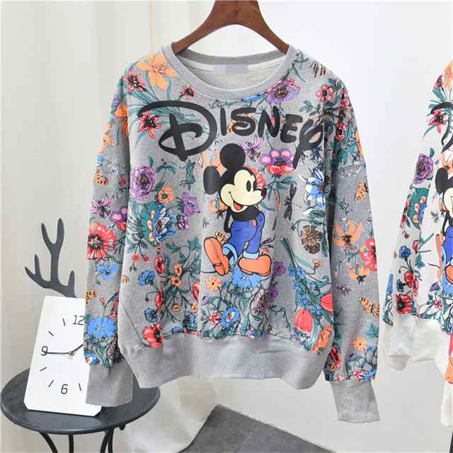 ディズニー スウェット Disney ミッキーマウス 大きいサイズ 4XL