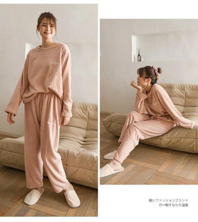 ルームウェア セットアップ もこもこ レディース パジャマ