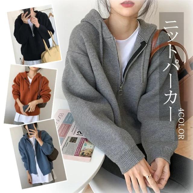 パーリーゲイツ  カーディガン　トップス　パーカー　ニット　セーター ニット レディース ニットパーカー セーター トップス パーカー
