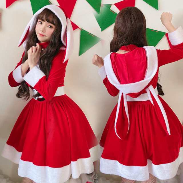 サンタ コスプレ サンタコス 【 4点セット】クリスマス サンタクロース コスチューム 衣装 大きいサイズ 長袖 半袖 コス セクシー  パーテの通販はau PAY マーケット - Cabin life | au PAY マーケット－通販サイト