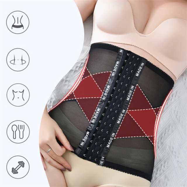 ウエストニッパー コルセット 薄い 夏 補正下着 ブライダル 補正