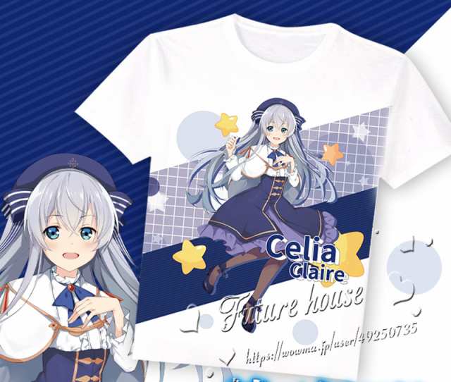 送料無料 精霊幻想記 アニメシリーズ Tシャツ 半袖 コスプレ 衣装 Cos 服 プレゼント ギフト 周辺 可愛い アニメの通販はau Pay マーケット Fashion Zone