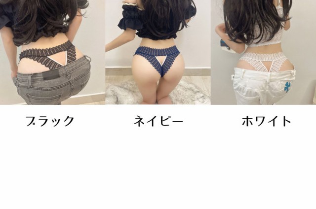 Tバック ショーツ セクシー レース リボン 勝負下着 かわいい 透け感