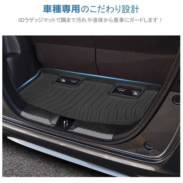 HONDA N-box N-BOX JF3 JF4 3Dラゲッジマット 1枚 トランクマット 防水