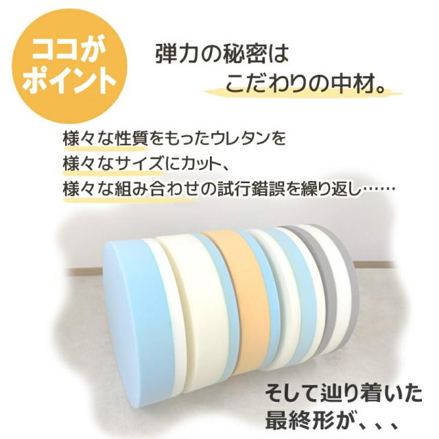 天使のトランポリン クッション 日本製 高反発ウレタン 大きい カバー脱着式 スツール 大人 エクササイズ フィットネス 運動不足 ストレス解消 おしゃれ かわいい 大人 子供 マカロン ダイエット  送料無料_6