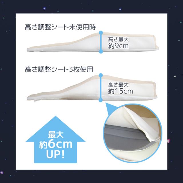 天使のやすらぎ Angel’s Peace Pillow 枕 シングル 日本製 まくら 洗える ボディ ピロー 洗える 快眠 安眠 高さ 調節 ウレタン 背中 肩 首 腕 フィット 熟睡 寝返り メッシュ 通気性 おしゃれ かわいい 天使シリーズ 送料無料 新生活 父の日 母の日 敬老の日_11