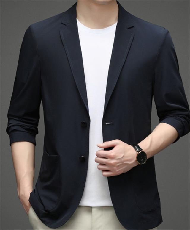 ブレザー テーラードジャケット メンズ 無地 紳士服 テーラード ジャケット 秋 ビジネス カジュアル 2つボタン 定番 スーツ の通販は ブレザー テーラードジャケット メンズ 無地 紳士服 テーラード ジャケット 秋 ビジネス カジュアル 2つボタン 定番 スーツ の通販は