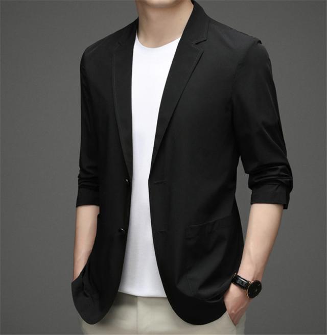 ブレザー テーラードジャケット メンズ 無地 紳士服 テーラード ジャケット 秋 ビジネス カジュアル 2つボタン 定番 スーツ の通販は ブレザー テーラードジャケット メンズ 無地 紳士服 テーラード ジャケット 秋 ビジネス カジュアル 2つボタン 定番 スーツ の通販は