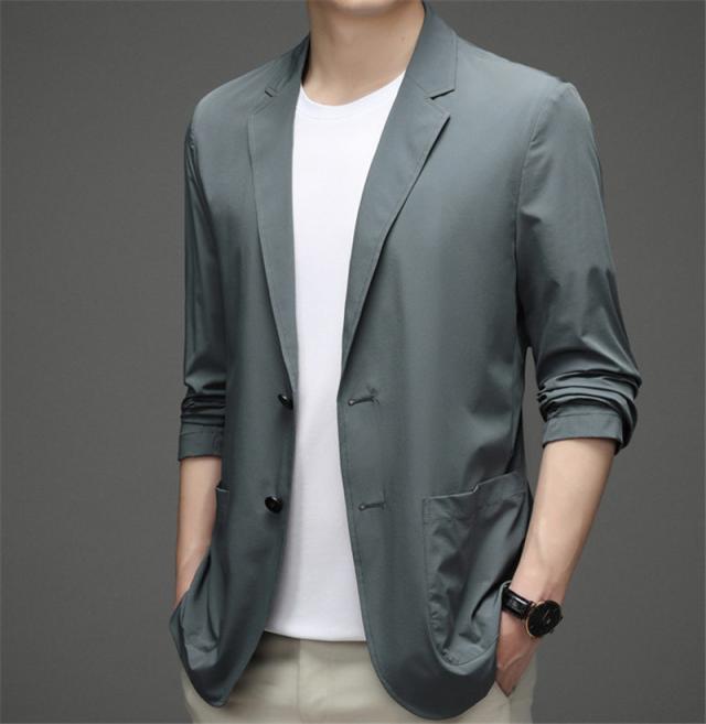 ブレザー テーラードジャケット メンズ 無地 紳士服 テーラード ジャケット 秋 ビジネス カジュアル 2つボタン 定番 スーツ の通販は ブレザー テーラードジャケット メンズ 無地 紳士服 テーラード ジャケット 秋 ビジネス カジュアル 2つボタン 定番 スーツ の通販は