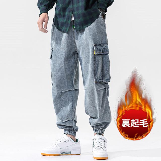 (古着)90s 極太デニムパンツ　ワイド　cityboy カーゴ デニム カーゴパンツ メンズ 作業ズボン 作業服 大きいサイズ