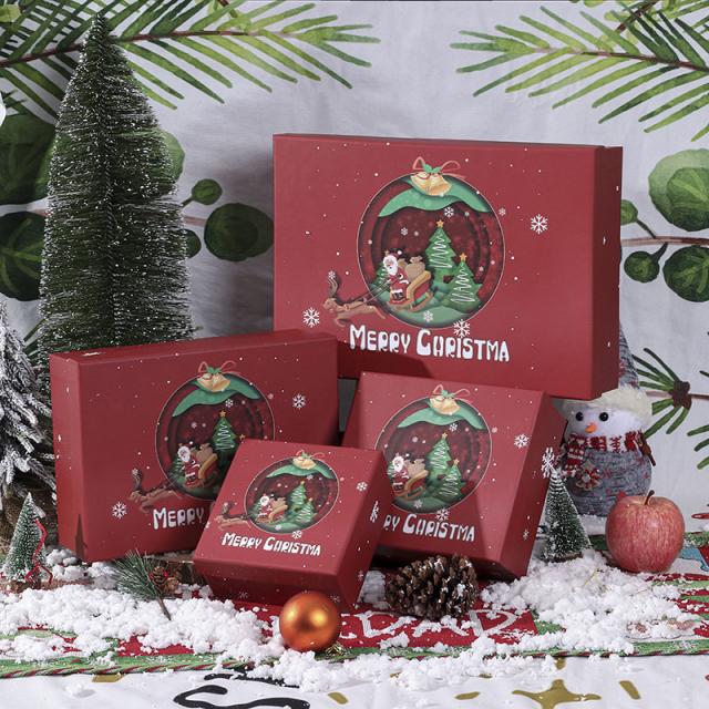 終電間際≦オンライン。 クリスマスBOX 2020 ギフトボックス ギフト箱 プレゼントボックス クリスマス