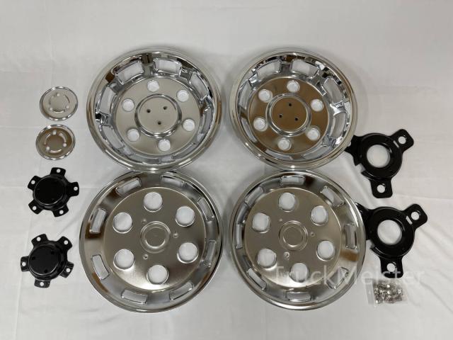 即納 超鏡面 DXホイールカバー ホイールライナー 日野 ４ｔレンジャー用 17.5インチ 6穴 1台分