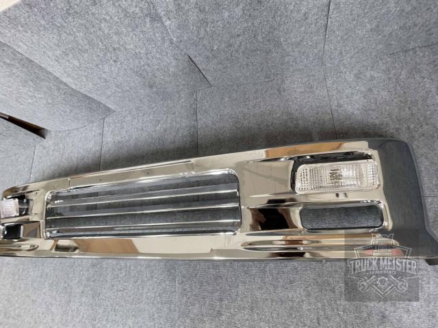 即納 日野 デュトロ トヨタ ダイナ トヨエース 標準キャブ 標準 フロント メッキ 汎用 バンパー 1685mm幅メッキパーツ メッキバンパー 外装_2