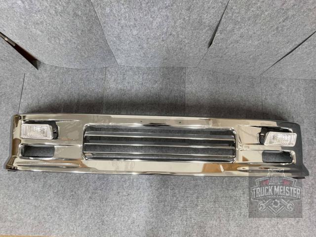 即納 日野 デュトロ トヨタ ダイナ トヨエース 標準キャブ 標準 フロント メッキ 汎用 バンパー 1685mm幅メッキパーツ メッキバンパー 外装_1