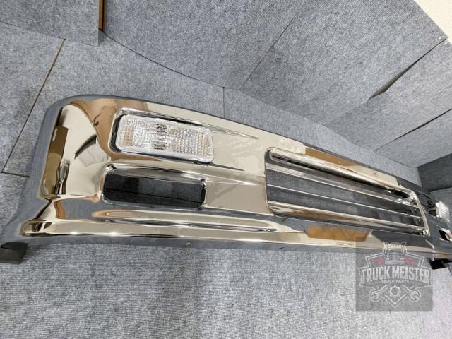 即納 日野 デュトロ トヨタ ダイナ トヨエース 標準キャブ 標準 フロント メッキ 汎用 バンパー 1685mm幅メッキパーツ メッキバンパー 外装_7