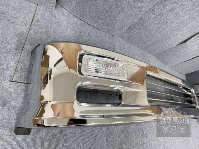 即納 日野 デュトロ トヨタ ダイナ トヨエース 標準キャブ 標準 フロント メッキ 汎用 バンパー 1685mm幅メッキパーツ メッキバンパー 外装_9