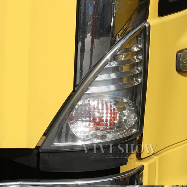 日野　グランドプロフィア　イエローウィンカーレンズ　フロント　サイド　中間セット 日野 グランドプロフィア イエローウィンカーレンズ フロント