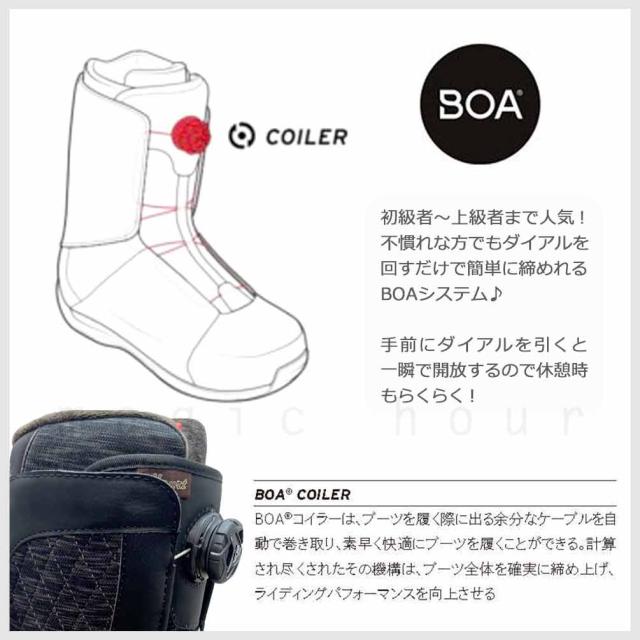 スノーボード ブーツ BOA レディース HEAD ヘッド HEART LYT BOA ダイヤル ダイアル式 25-26 2026モデル 小さいサイズ 22.5 - 25.5cm 黒 ブラック お洒落