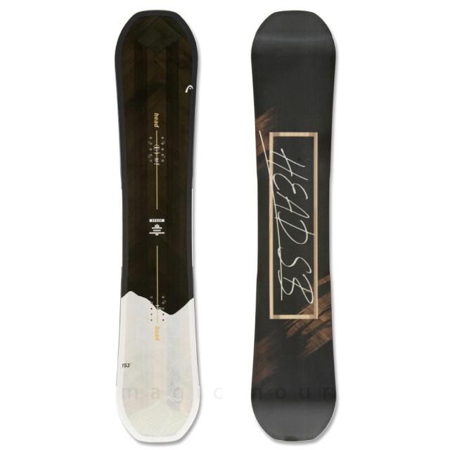 スノーボード 板 メンズ 2点 セット head ヘッド SPADE LYT 2026モデル スノボー 初心者 ハイブリッド キャンバー ボード グラトリ お洒落 ブランド ブラウン 黒_1