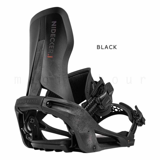 予約商品 スノーボード ビンディング ナイデッカー スーパーマチック 26-27 NIDECKER CARBON SUPERMATIC カーボン スノボー バイン バインディング ドロップイン_4