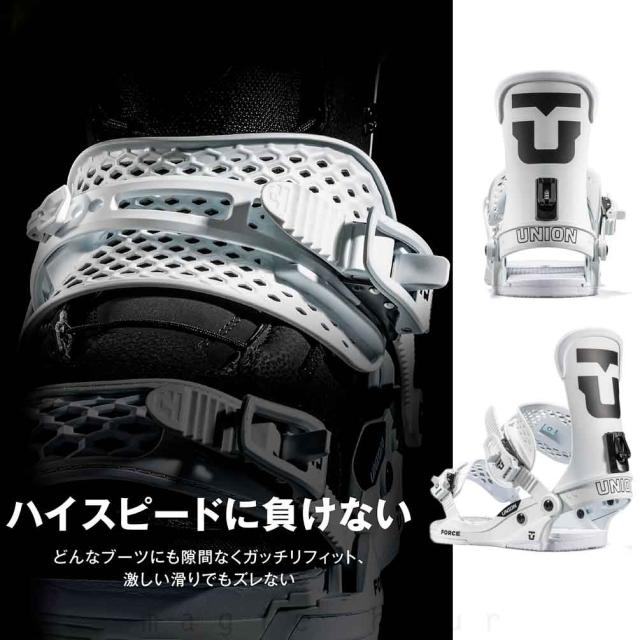 2024-25 UNION FORCE White ユニオン フォース ホワイト スノーボード