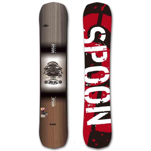 スノーボード 板 メンズ 単品 SPOON スプーン CLASSIC スノボー 初心者