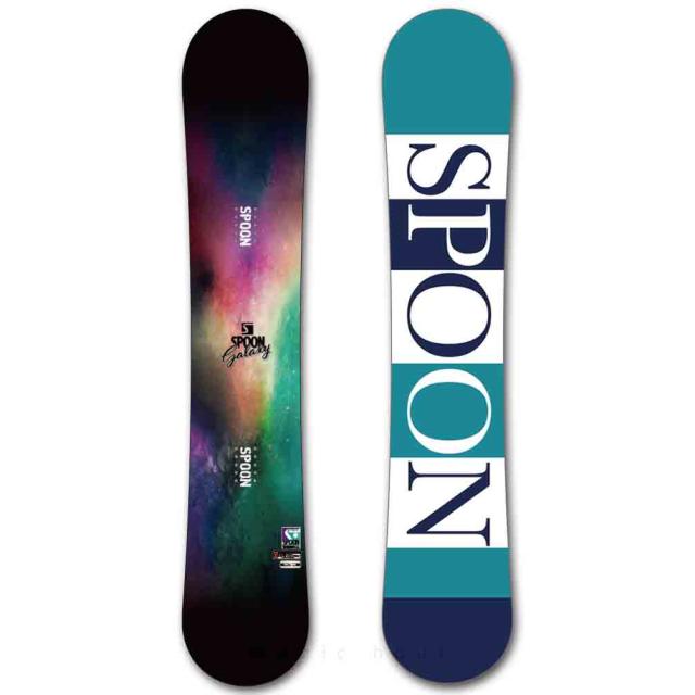 スノーボード 板 メンズ レディース 2点 セット SPOON スプーン GALAXY