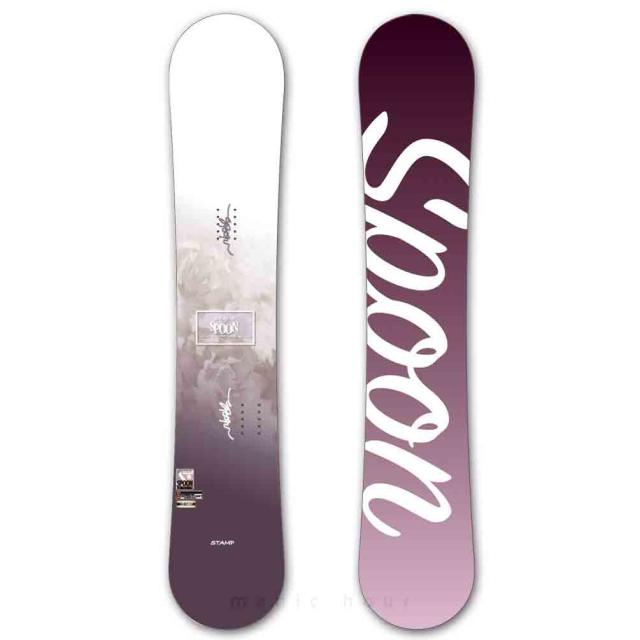 SPOON スノーボード　板 スノーボード 板 レディース 単品 SPOON スプーン STAMP