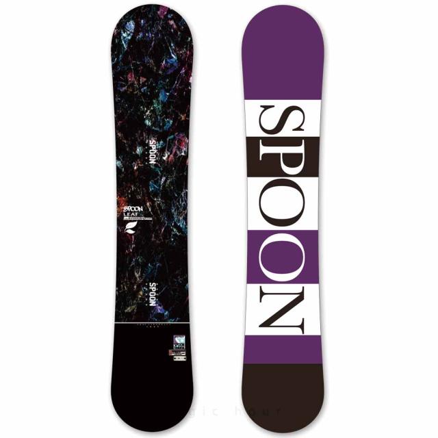 スノーボード 板 メンズ レディース 単品 SPOON スプーン LEAF 