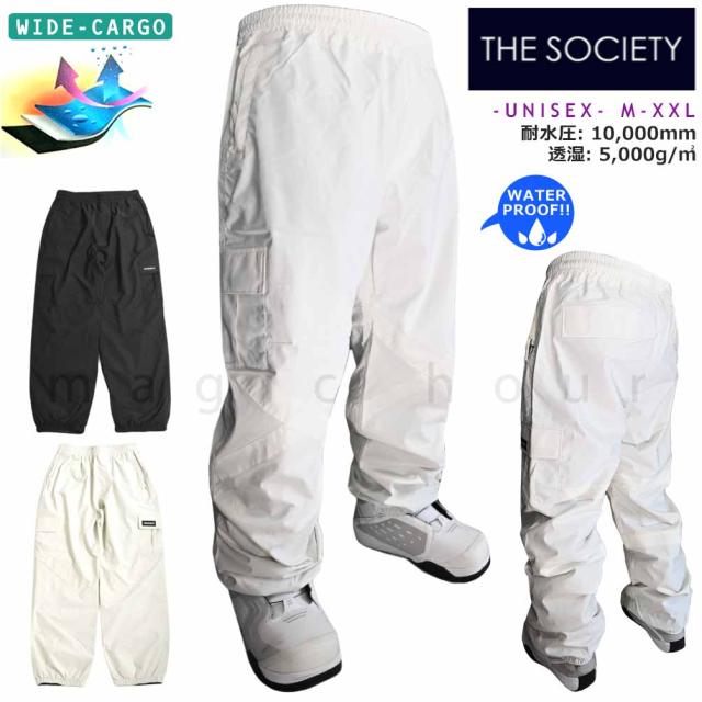 スノーボード ウエア パンツ ボード ウェア 下 スノボー 撥水 防水 透湿 ウェア ストレート ワイド ジョガー カーゴ メンズ レディース ブランド 白 黒 グレー