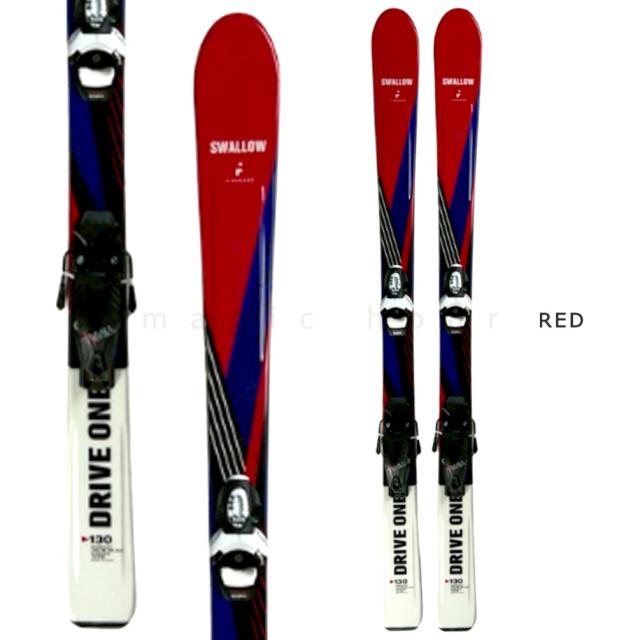 スキー 板 ジュニア キッズ ビンディング付き 型落ち SWALLOW SKI 子供
