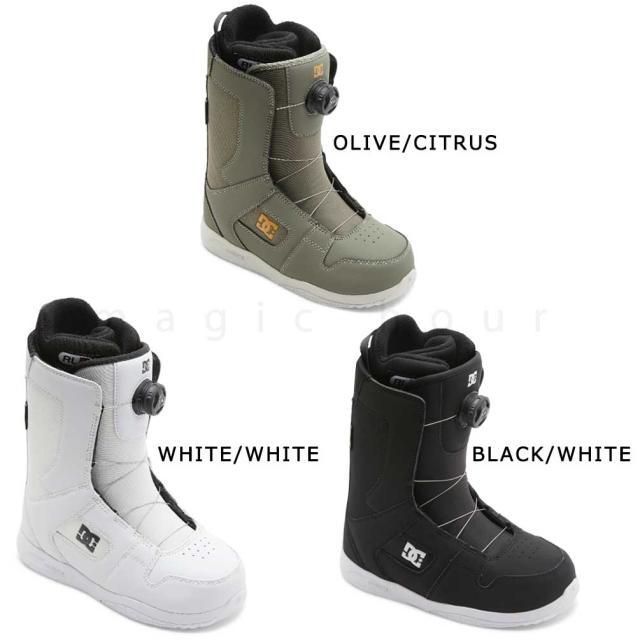 スノーボード ブーツ BOA レディース DC SHOE ディーシー WOMENS PHASE BOA ダイヤル ダイアル式 24-25 2025モデル 22cm - 25.5cm 黒 白 カーキ お洒落