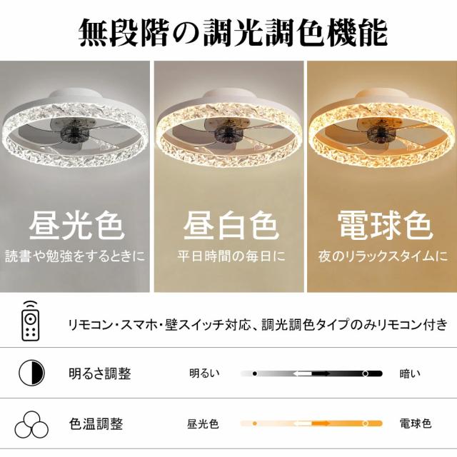 【送風できる照明】 シーリングライト シーリングファン LED 照明器具 シーリングファンライト 6畳 8畳 12畳 DCモーター サーキュレーター 調光 調色 オシャレ 天井照明 北欧風 dcモーター 空気循環 省エネ 節電 リビング 寝室 部屋 洋室 和室 リモコン付き