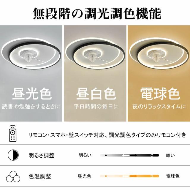 【送風できる照明】 シーリングファンライト led シーリングライト シーリングサーキュレーター 8畳 調光 調色 空気循環 新生活 電球 一人暮らし 節電 小型 寝室 部屋 洋室 和室 リモコン付き