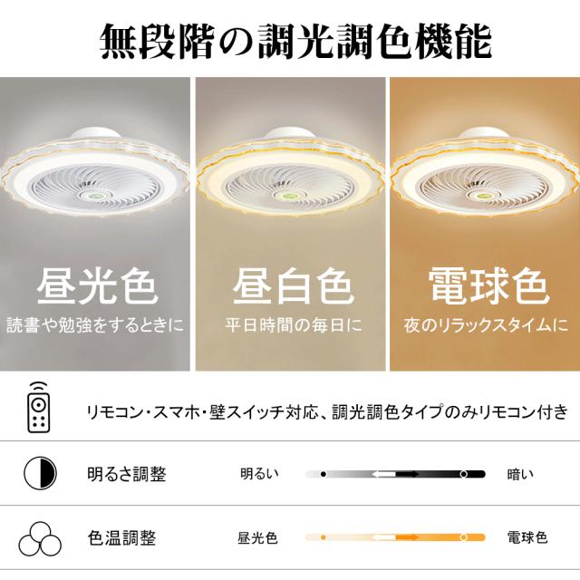 天井照明 シーリングファン シーリングファンライト LED 照明器具 10畳 DCモーター サーキュレーター 調光調色 オシャレ 薄型 シーリングライト 北欧風 dcモーター 空気循環 省エネ 節電 リビング 寝室 部屋 洋室 和室 リモコン付き