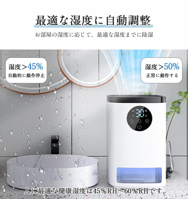 2025最新型】除湿機 小型 衣類乾燥 空気清浄機 1400ML 強力 除湿機