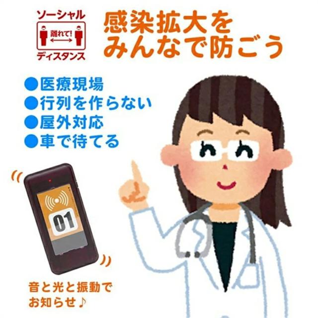 16台セット ゲストページャー 受信機 フードコート 呼び出しベル レストラン ゲストレシーバー 飲食店 ホテル 居酒屋 病院 歯科医院 呼び出し コードレスチャイム ワイヤレスチャイム_2