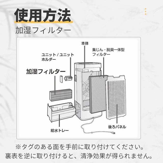 空気清浄機 シャープ FZ-H40MF 加湿空気清浄機 加湿フィルター 交換用