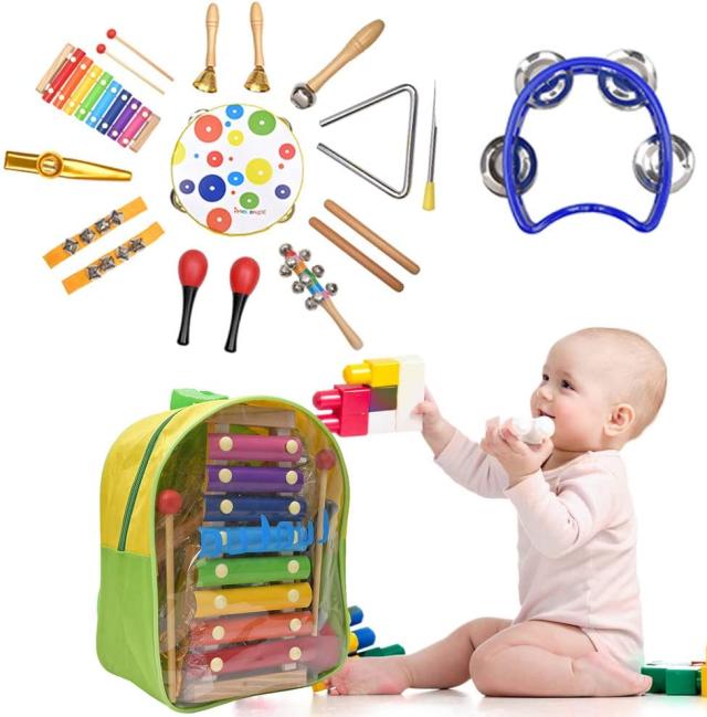 Steppiano 音楽おもちゃ 楽器おもちゃ 19点子供用 木製 打楽器セット パーカッションセット 音楽おもちゃ タンバリン カスタネッの通販はau Pay マーケット Kumasen公式ショップ