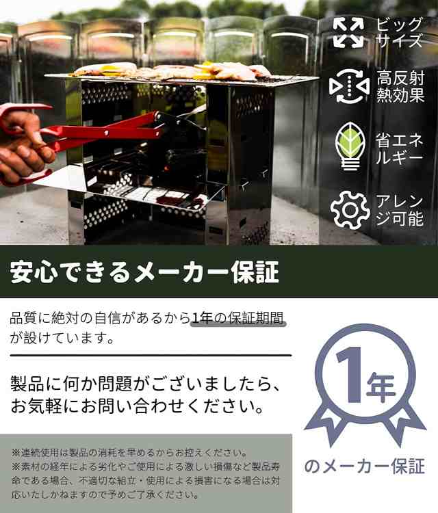 ヨーラー(YOLER) 大型風防板 ウインドスクリーン 折り畳み式 風よけ 亜鉛メッキ鋼板 8枚連結 専用収納ケース付き の通販はau PAY  マーケット - KUMASEN公式ショップ