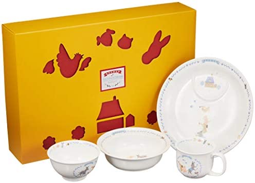 NARUMI(ナルミ) 子ども用 食器セット ブレーメン ブルー 4個セット