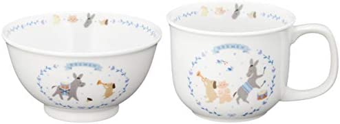 NARUMI(ナルミ) 子ども用 食器セット ブレーメン ブルー 4個セット 電子レンジ オーブン対応 日本製 7980-33139_1